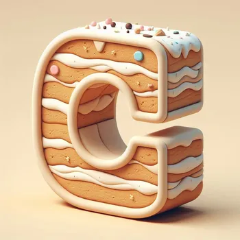 Cake Effect Letter C-2