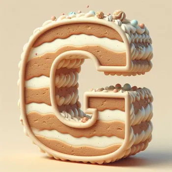 Cake Effect Letter G-1