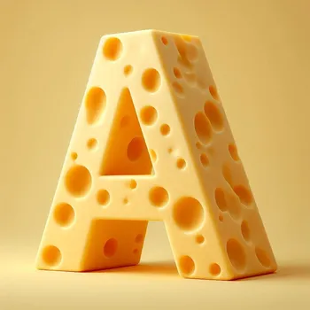 Cheese Letter A-1