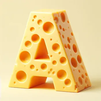 Cheese Letter A-3