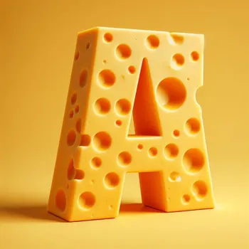 Cheese Letter A-4