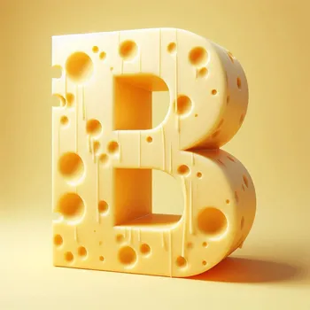 Cheese Letter B-1