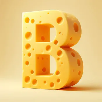 Cheese Letter B-2