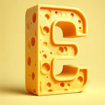 Cheese Letter E-2