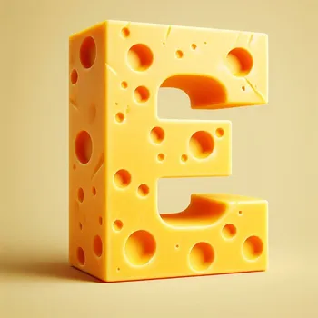 Cheese Letter E-3