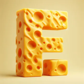 Cheese Letter F-4