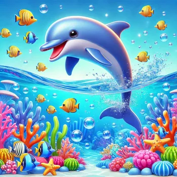 Dolphin 3D-Cartoon-Effect-3