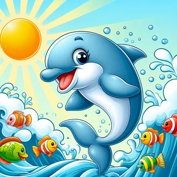 Dolphin Cartoon-Effect-2