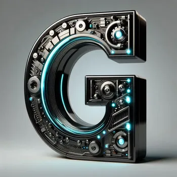 Futuristic Letter G-3