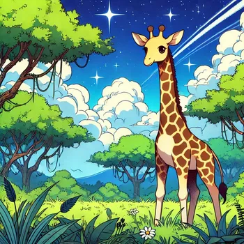 Giraffe Anime-Effect-2