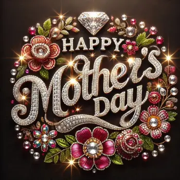 Happy Mothers Day Diamond-Effect-1