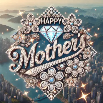 Happy Mothers Day Diamond-Effect-7