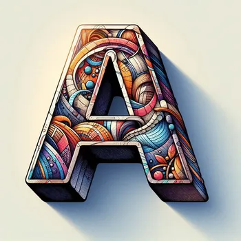 Illustration Letter A-1