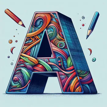 Illustration Letter A-2