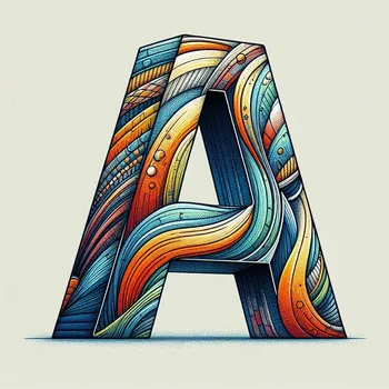 Illustration Letter A-3