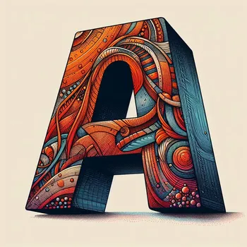 Illustration Letter A-4