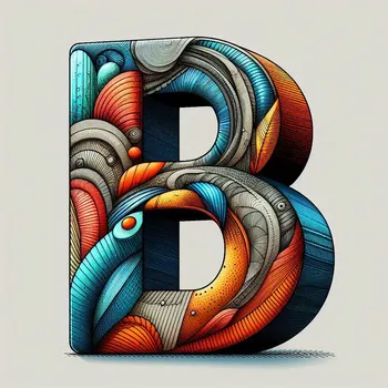 Illustration Letter B-3