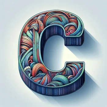 Illustration Letter C-4