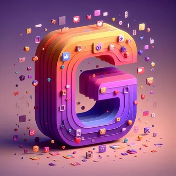 Instagram Profile Letter G-1