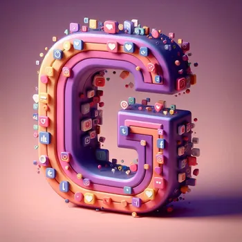 Instagram Profile Letter G-2