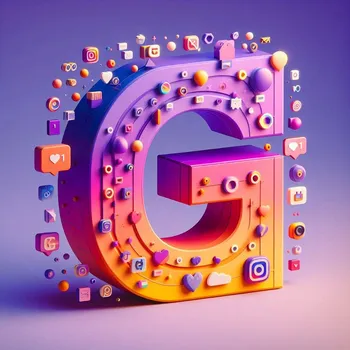 Instagram Profile Letter G-4