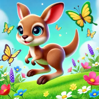 Kangaroo 3D-Cartoon-Effect-8