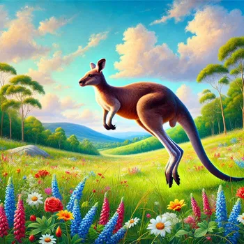 Kangaroo Realistic-1