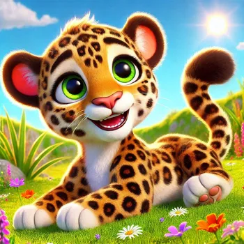 Leopard 3D-Cartoon-Effect-10