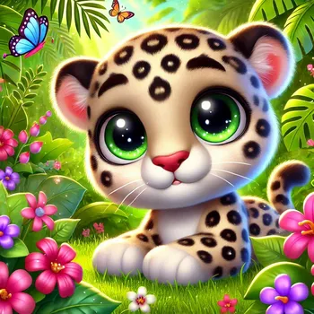 Leopard 3D-Cartoon-Effect-13