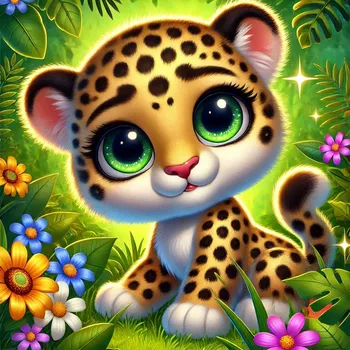 Leopard 3D-Cartoon-Effect-14