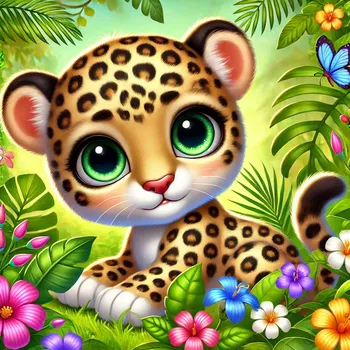 Leopard 3D-Cartoon-Effect-16