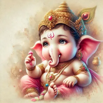 Lord Ganesha Baby-1