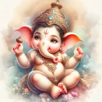 Lord Ganesha Baby-12