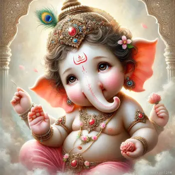 Lord Ganesha Baby-2