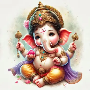 Lord Ganesha Baby-3