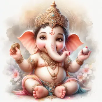 Lord Ganesha Baby-9