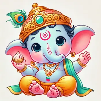 Lord Ganesha Cartoon-Effect-1