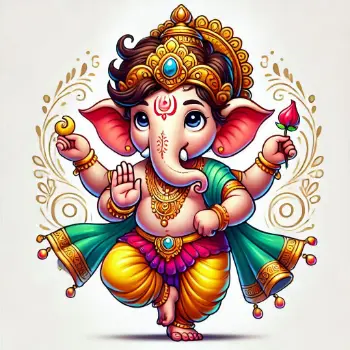 Lord Ganesha Cartoon-Effect-3