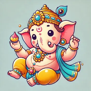 Lord Ganesha Cartoon-Effect-5