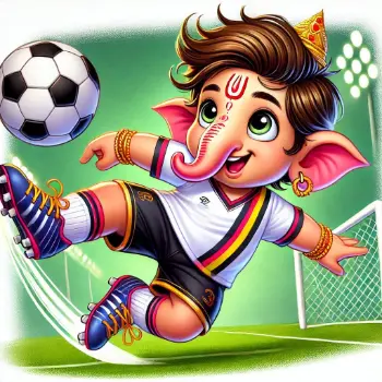 Lord Ganesha Football-2