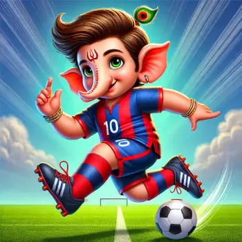 Lord Ganesha Football-3