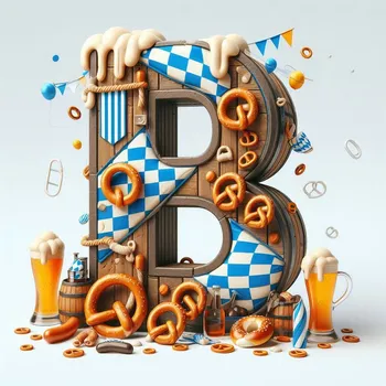 Oktober Fest Letter B-1