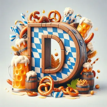 Oktober Fest Letter D-1