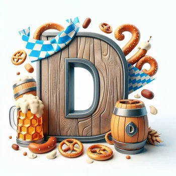 Oktober Fest Letter D-3