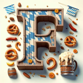 Oktober Fest Letter F-3