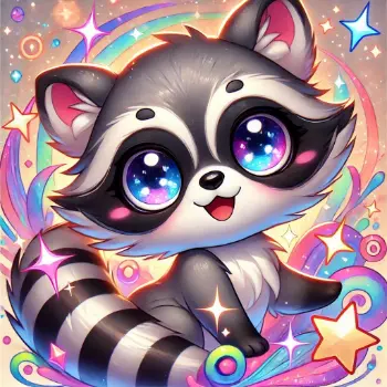 Raccoon Anime-1