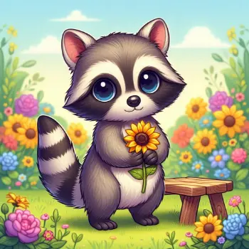 Raccoon Cartoon-11