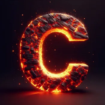 Radiant Ember Letter C-4