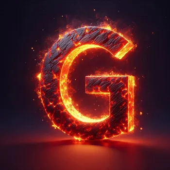 Radiant Ember Letter G-2