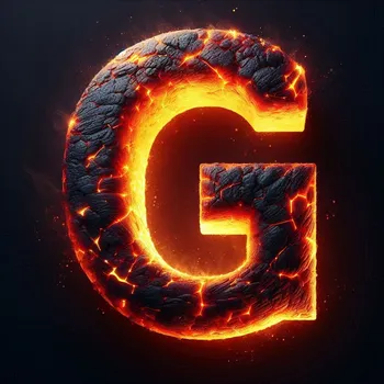 Radiant Ember Letter G-3